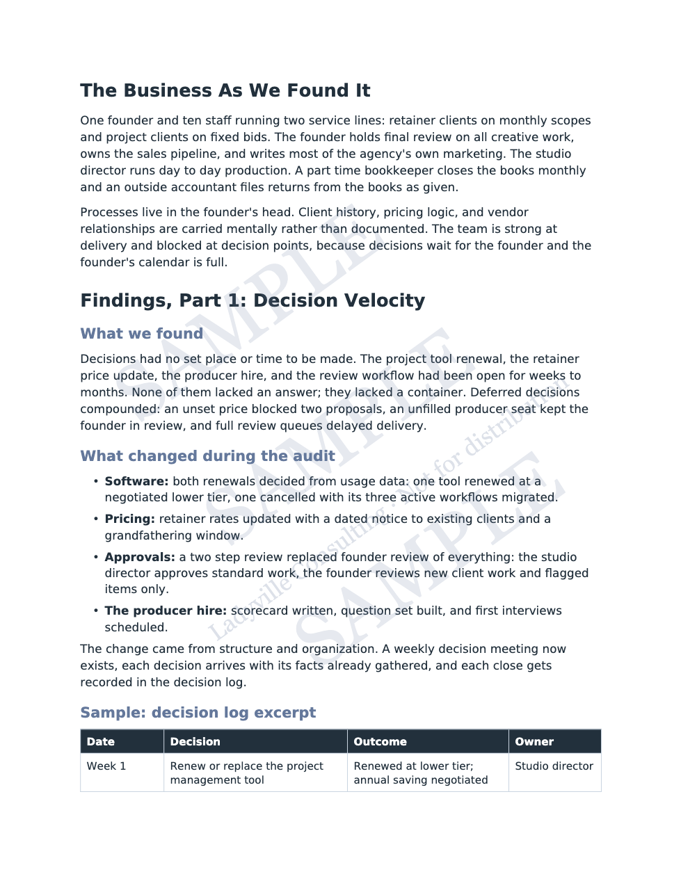 Sample Operating System Audit page 4