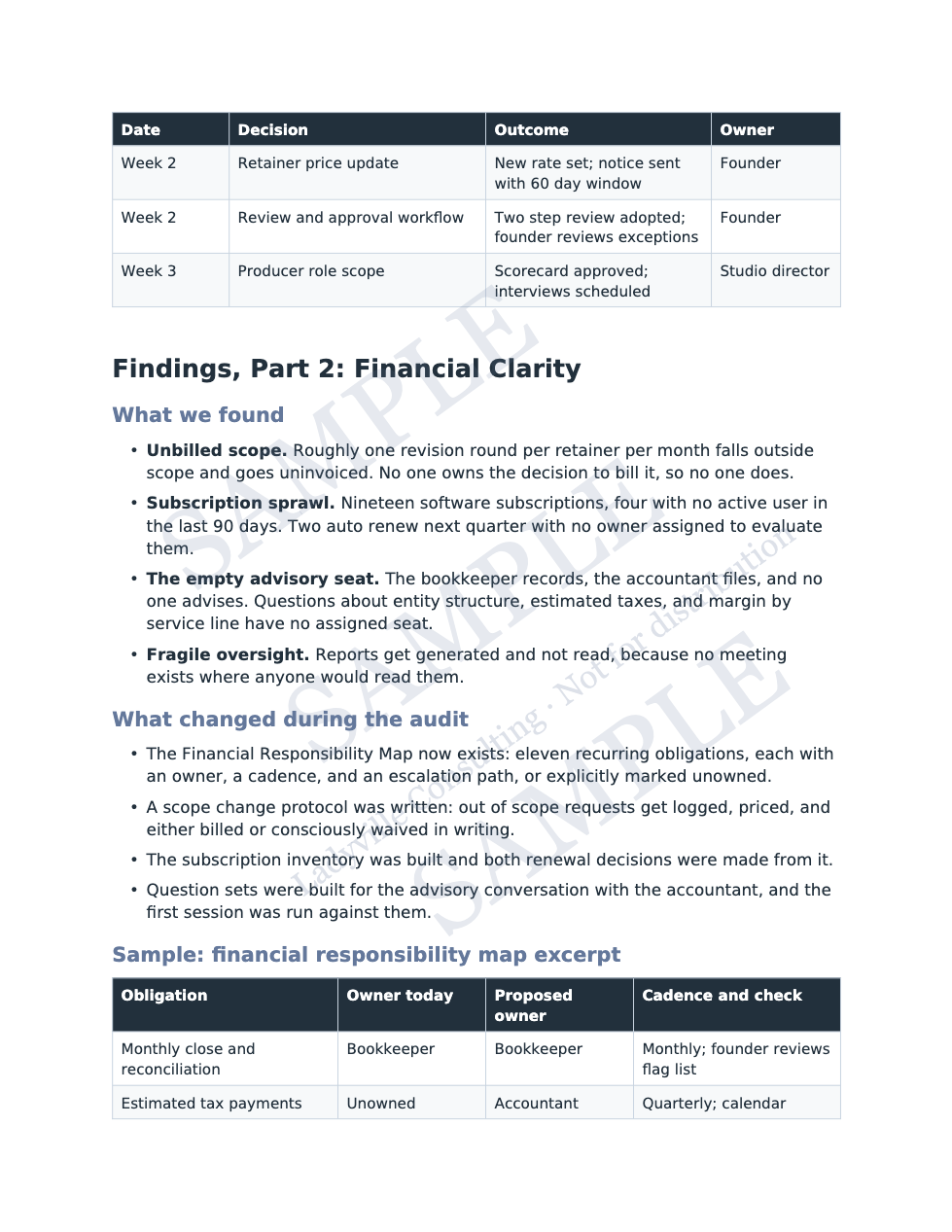 Sample Operating System Audit page 5